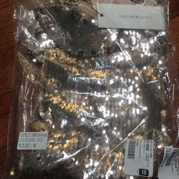 Dance Marvel Night Lyfe Sequin Top - Picture 7 of 7